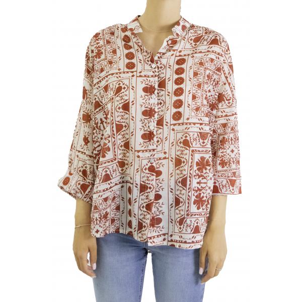 Camicia fantasia Flora